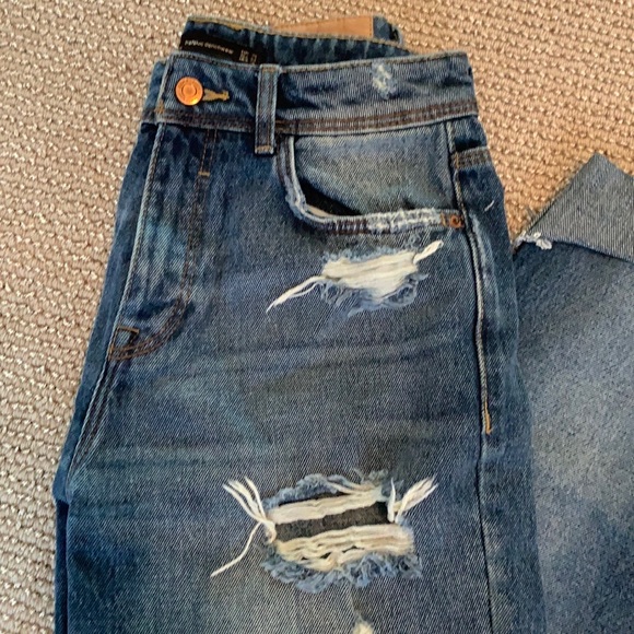 Zara distressed denim - Picture 4 of 5